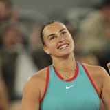 Aryna Sabalenka aborde cette finale avec les faveurs du pronostic. KEYSTONE/AP/Thibault Camus